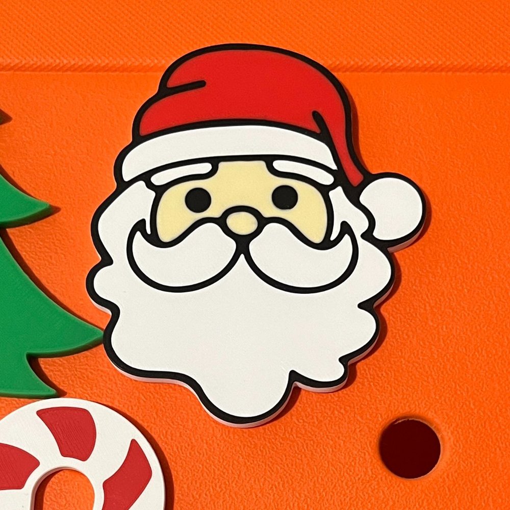 Santa Bogg Charm-Christmas Bogg Charm-New!